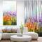 Designart - Abstract Cosmos of Colorful Flowers - Large Flower Canvas Wall Art